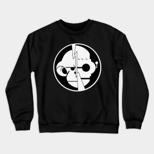 Tales of Monkeys Fighting Robots Icon Crewneck Sweatshirt